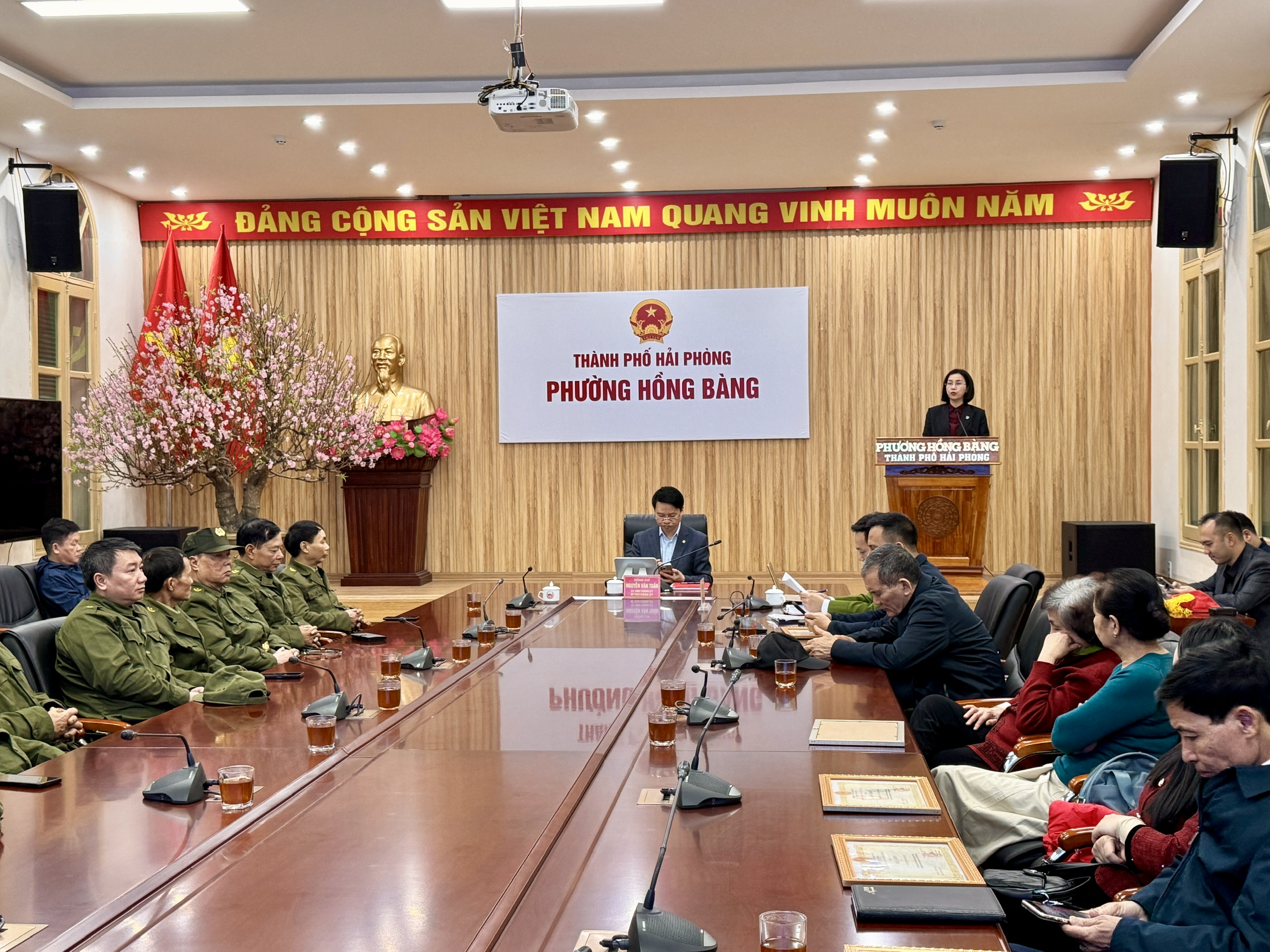 Phường Hồng Bàng: Tổng kết công tác xây dựng phong trào Toàn dân bảo vệ an ninh Tổ quốc năm 2025